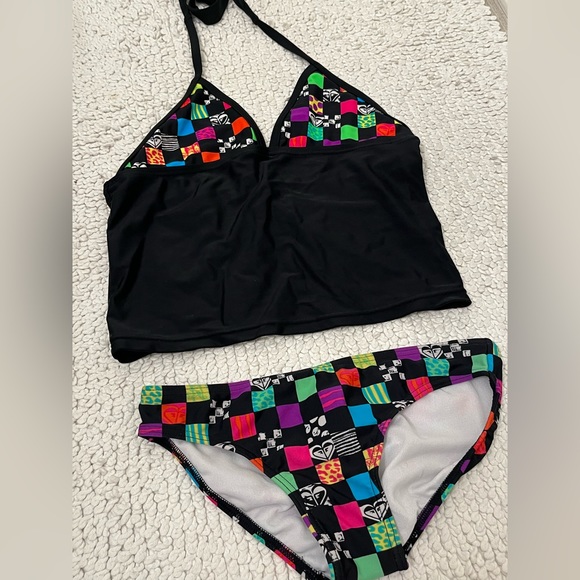 Roxy Kids Tankini Set - Picture 1 of 7